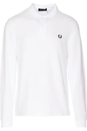 Fred Perry Hombre, Camisetas, Blanco, Talla: XL