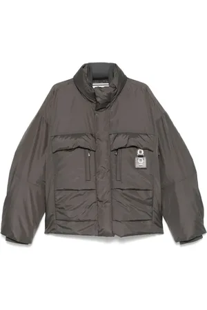WOOYOUNGMI Hombre, Chaquetas, Gris, Talla: M