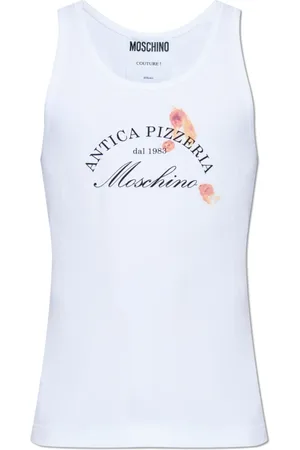 Moschino Hombre, Camisetas, Blanco, Talla: S