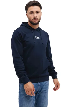 Emporio Armani Hombre, Sudaderas, Azul, Talla: 2XL