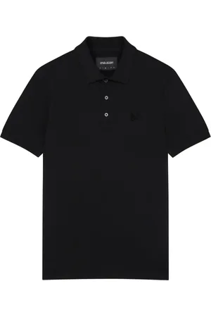 Lyle & Scott Hombre, Camisetas, Negro, Talla: M