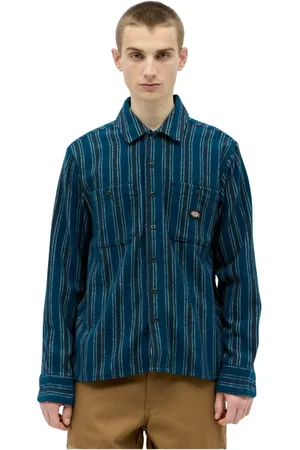 Dickies Hombre, Camisas, Azul, Talla: L