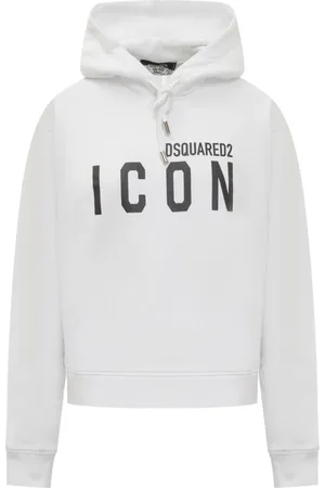 Dsquared2 Mujer, Sudaderas, Blanco, Talla: L