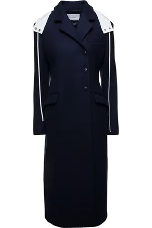 Salvatore Ferragamo Mujer, Abrigos, Azul, Talla: M