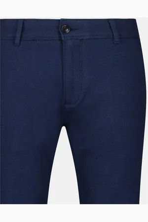 Roy Robson Hombre, Pantalones, Azul, Talla: L