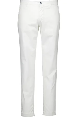 Masons Hombre, Pantalones, Blanco, Talla: XL