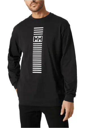 Helly Hansen Hombre, Camisetas, Negro, Talla: L