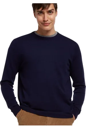 Brooks Brothers Hombre, Jerseys, Azul, Talla: M