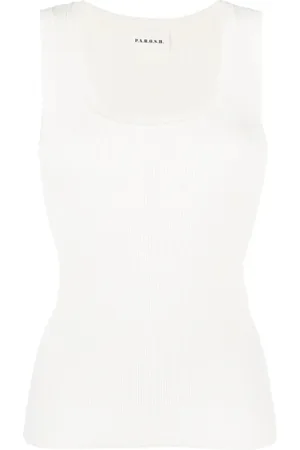 P.A.R.O.S.H. Mujer, Camisetas, Blanco, Talla: S