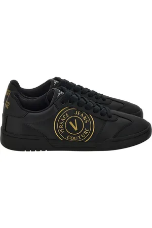 VERSACE Hombre, Zapatos, Negro, Talla: 44 EU