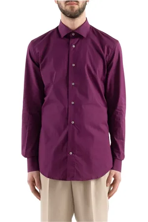 COR SINE LABE DOLI Hombre, Camisas, Púrpura, Talla: M