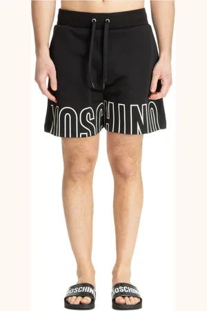 Moschino Hombre, Pantalones cortos, Negro, Talla: M