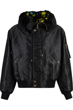 VERSACE Hombre, Chaquetas, Negro, Talla: XL