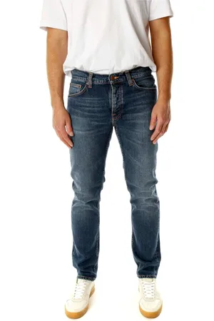 Nudie Jeans Hombre, Vaqueros, Azul, Talla: W36 L34