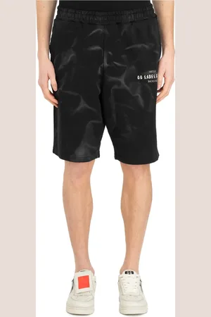44 Label Group Hombre, Pantalones cortos, Negro, Talla: L