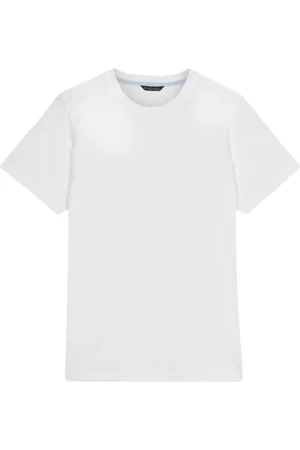 Brooks Brothers Hombre, Camisetas, Blanco, Talla: L