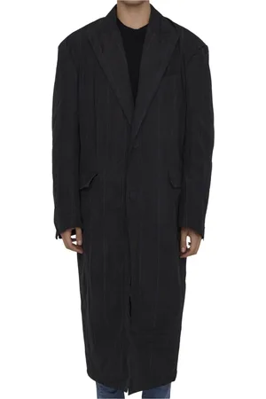 Balenciaga Hombre, Abrigos, Gris, Talla: S