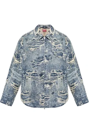 Diesel Hombre, Chaquetas, Azul, Talla: L