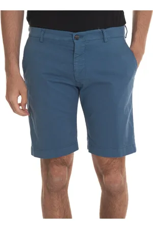 Berwich Hombre, Pantalones cortos, Azul, Talla: 3XL