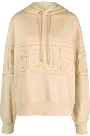 GCDS Mujer, Sudaderas, Marrón, Talla: S