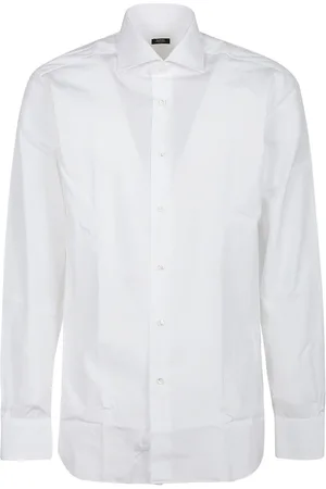 BARBA Hombre, Camisas, Blanco, Talla: 3XL