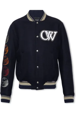 OFF-WHITE Hombre, Chaquetas, Azul, Talla: S
