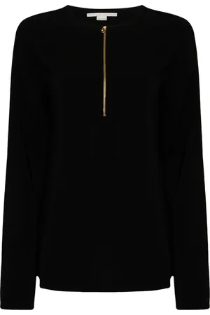 Stella McCartney Mujer, Camisetas, Negro, Talla: S