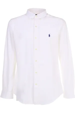 Ralph Lauren Hombre, Camisas, Blanco, Talla: S