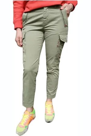 Masons Mujer, Pantalones, Verde, Talla: S