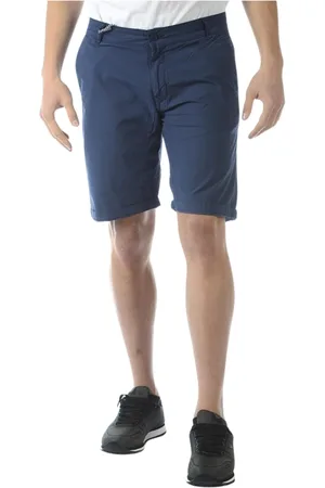 D.A. Daniele Alessandrini Hombre, Pantalones cortos, Azul, Talla: W32