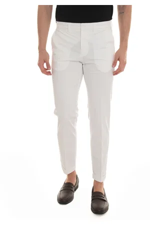 FAY Hombre, Pantalones, Blanco, Talla: W40