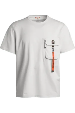 Parajumpers Hombre, Camisetas, Blanco, Talla: XL