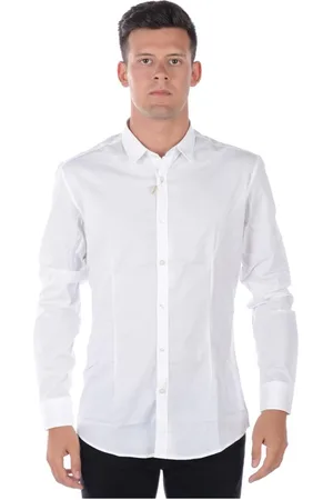D.A. Daniele Alessandrini Hombre, Camisas, Blanco, Talla: L