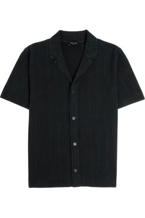 Roberto Collina Hombre, Camisas, Negro, Talla: XL