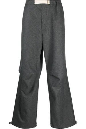 DARKPARK Hombre, Pantalones, Gris, Talla: L