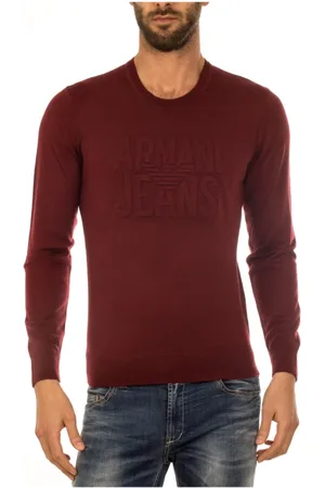 Emporio Armani Hombre, Jerseys, Rojo, Talla: M