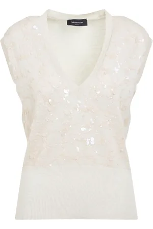 Fabiana Filippi Mujer, Camisetas, , Talla: 2XS