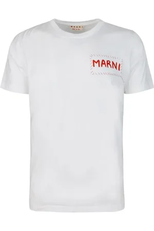 Marni Hombre, Camisetas, Blanco, Talla: L