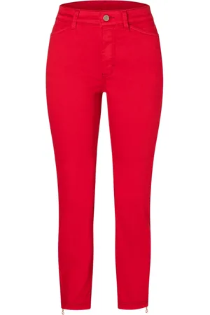 Mac Mujer, Pantalones, Rojo, Talla: L