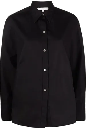 Vince Mujer, Blusas y Camisas, Negro, Talla: L