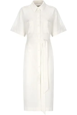 Maison Kitsuné Mujer, Vestidos, Blanco, Talla: S