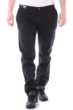 D.A. Daniele Alessandrini Hombre, Pantalones, Negro, Talla: W40