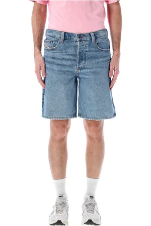 Diesel Hombre, Pantalones cortos, Azul, Talla: W33
