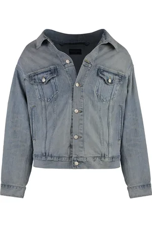 Balenciaga Hombre, Chaquetas, Azul, Talla: S