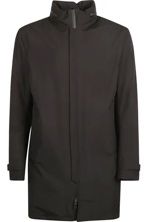HERNO Hombre, Abrigos, Negro, Talla: L