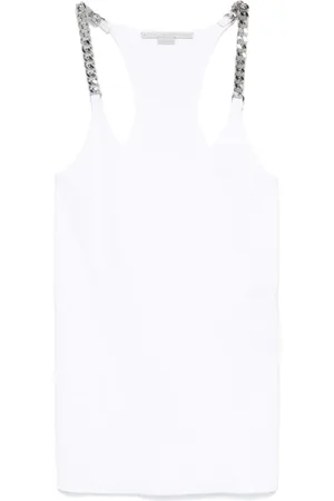 Stella McCartney Mujer, Camisetas, Blanco, Talla: L