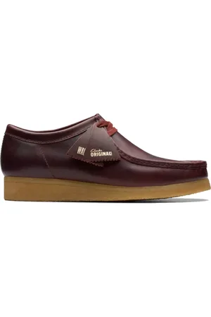 Clarks Hombre, Zapatos, Rojo, Talla: 42 EU