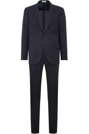 Boglioli Hombre, Trajes, Azul, Talla: XL