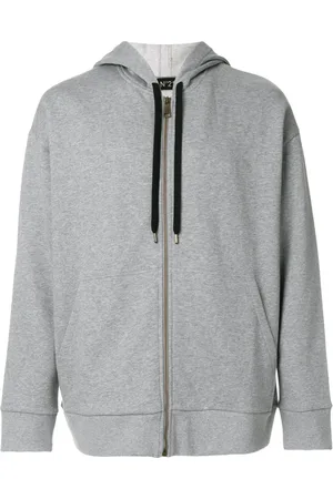 Nº21 Hombre, Sudaderas, Gris, Talla: S