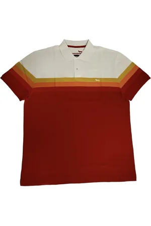 HARMONT&BLAINE Hombre, Camisetas, Marrón, Talla: 4XL